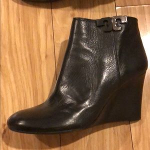 Tory Burch wedge booties